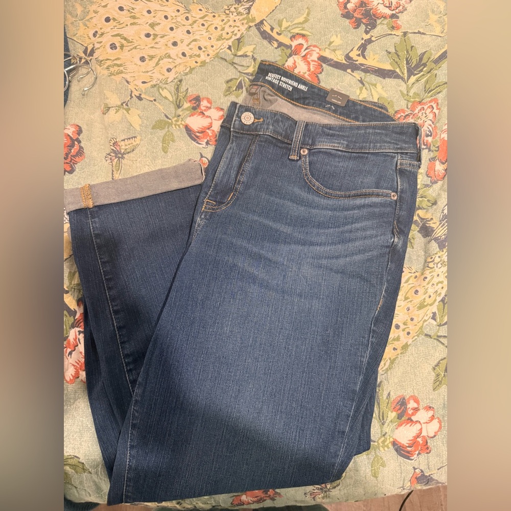 Torrid Boyfriend Ankle Jeans